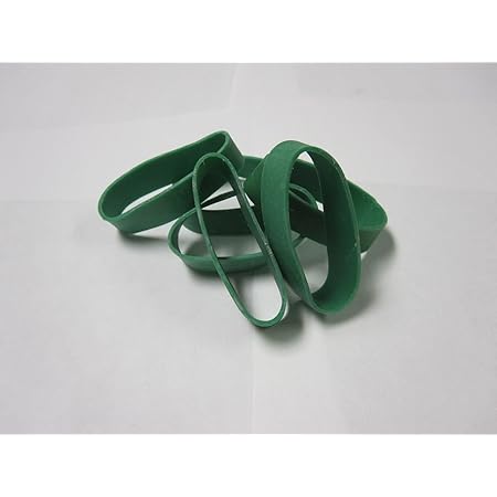 Band-It Rubber Co. Green Broccoli #81 (2” x 1/2" x 1/32”) Premium Produce Bands, 1LB Bag