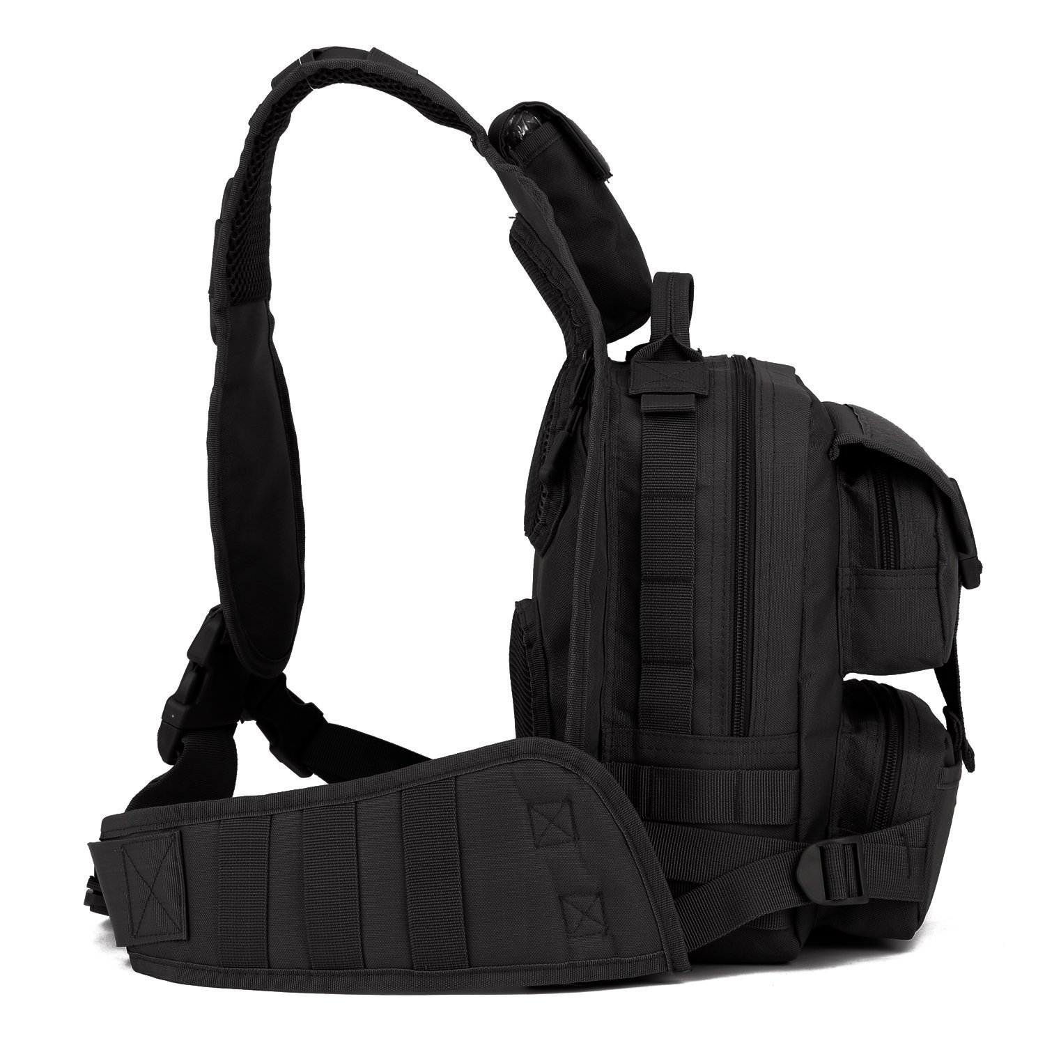 Tactical Sling Bag Pack Militar Rover hombro Sling Mochila Crossbody Bolsa Para La Caza Camping senderismo