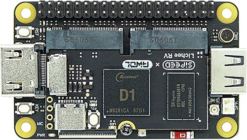 Sipeed Lichee RV Dock Allwinner D1 Kit de iniciación RISC-V Linux (Ram 1 GB)