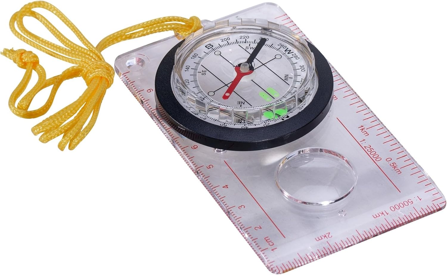 Mil-Tec Map Compass-15798000 Map Compass Black One Size