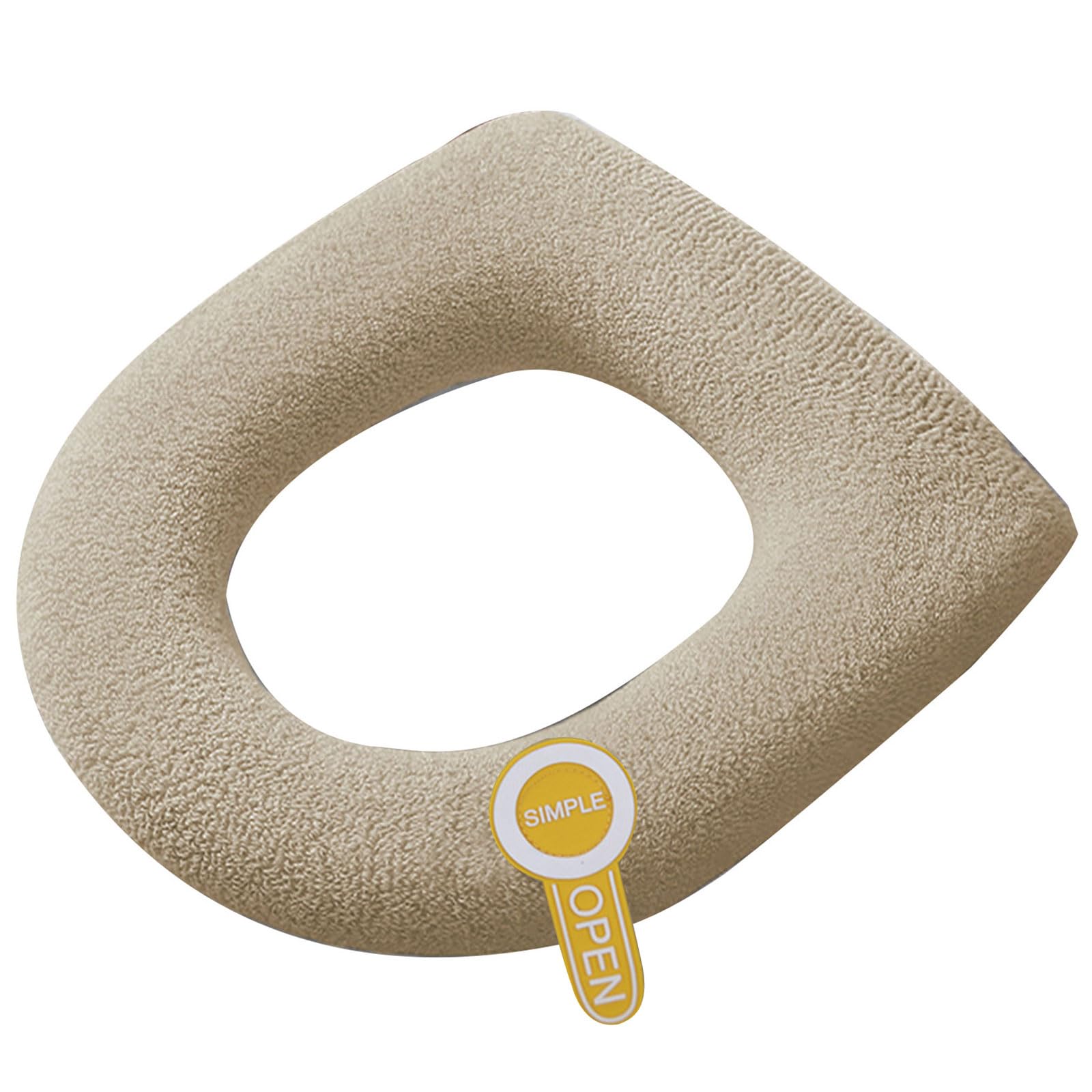 Tsophreniq Toilet Seat Cover with Soft Handle for Winter Comfort and Easy Cleaning for Most Standard Toilets Toilet Cushion