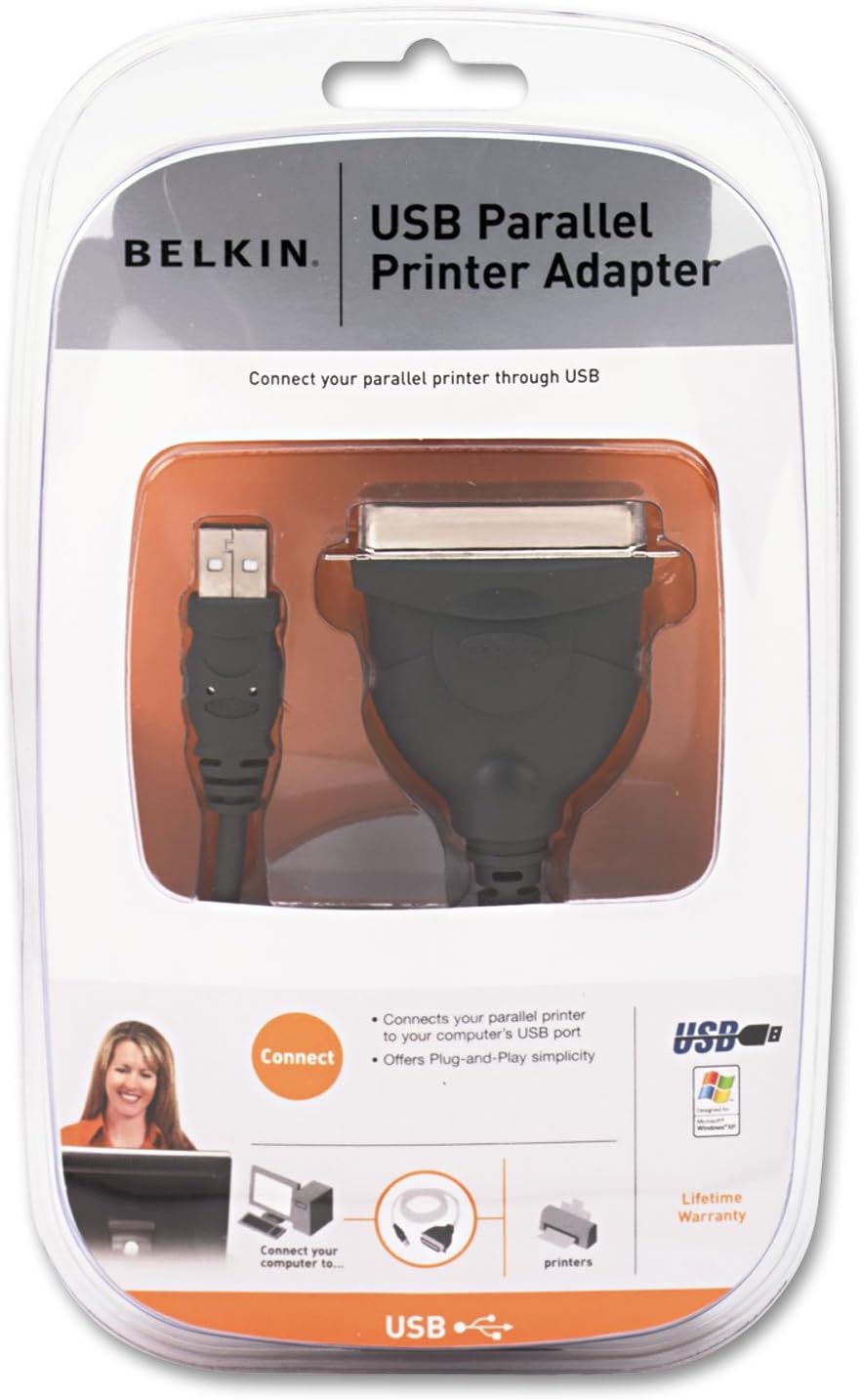 Belkin F5U002V1 USB Parallel Printer Adapter