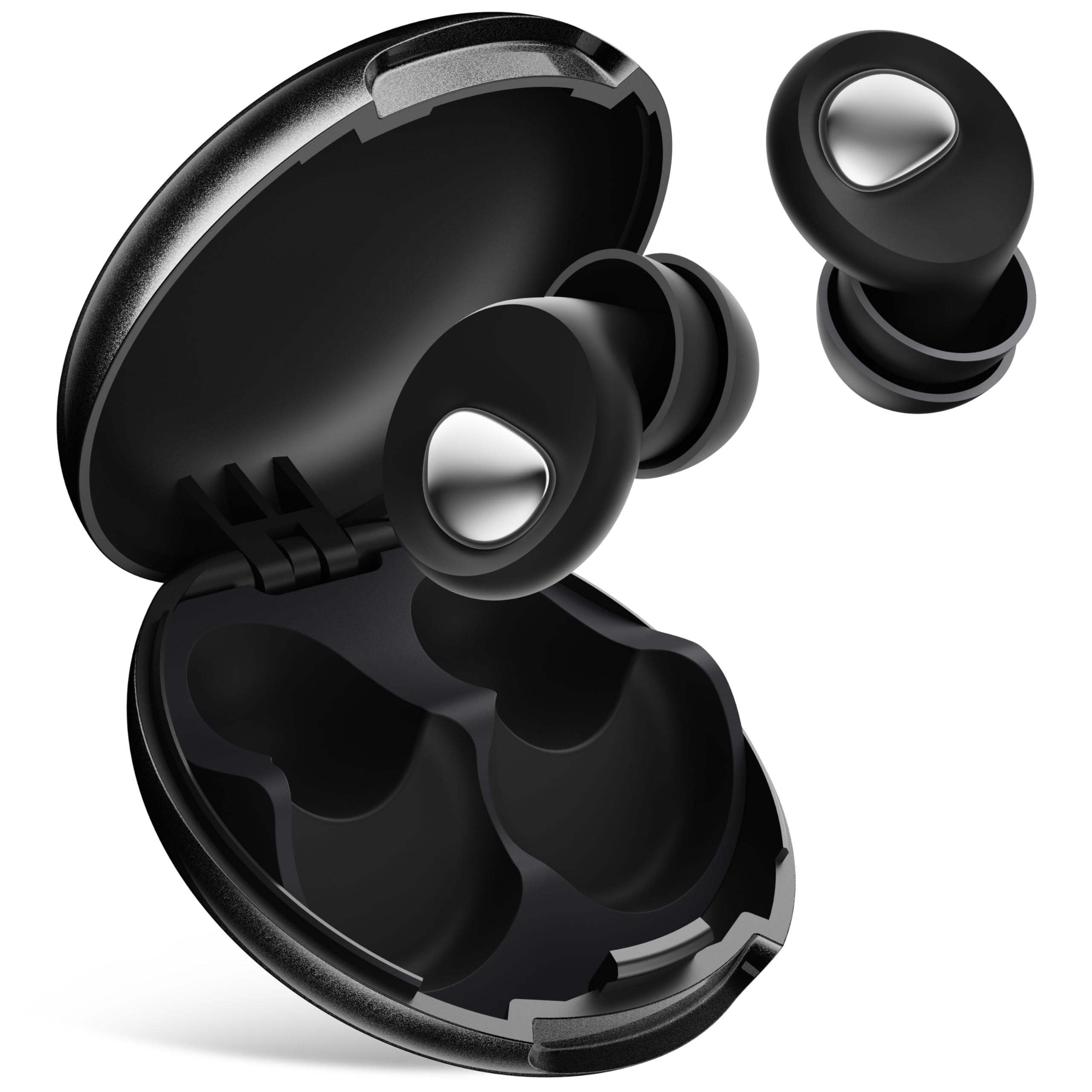 Ear Plugs for Sleep 2.0 - Metal BAZOKKI Mute Upgrade | 45dB Lab-Proven Noise Cancelling, M...