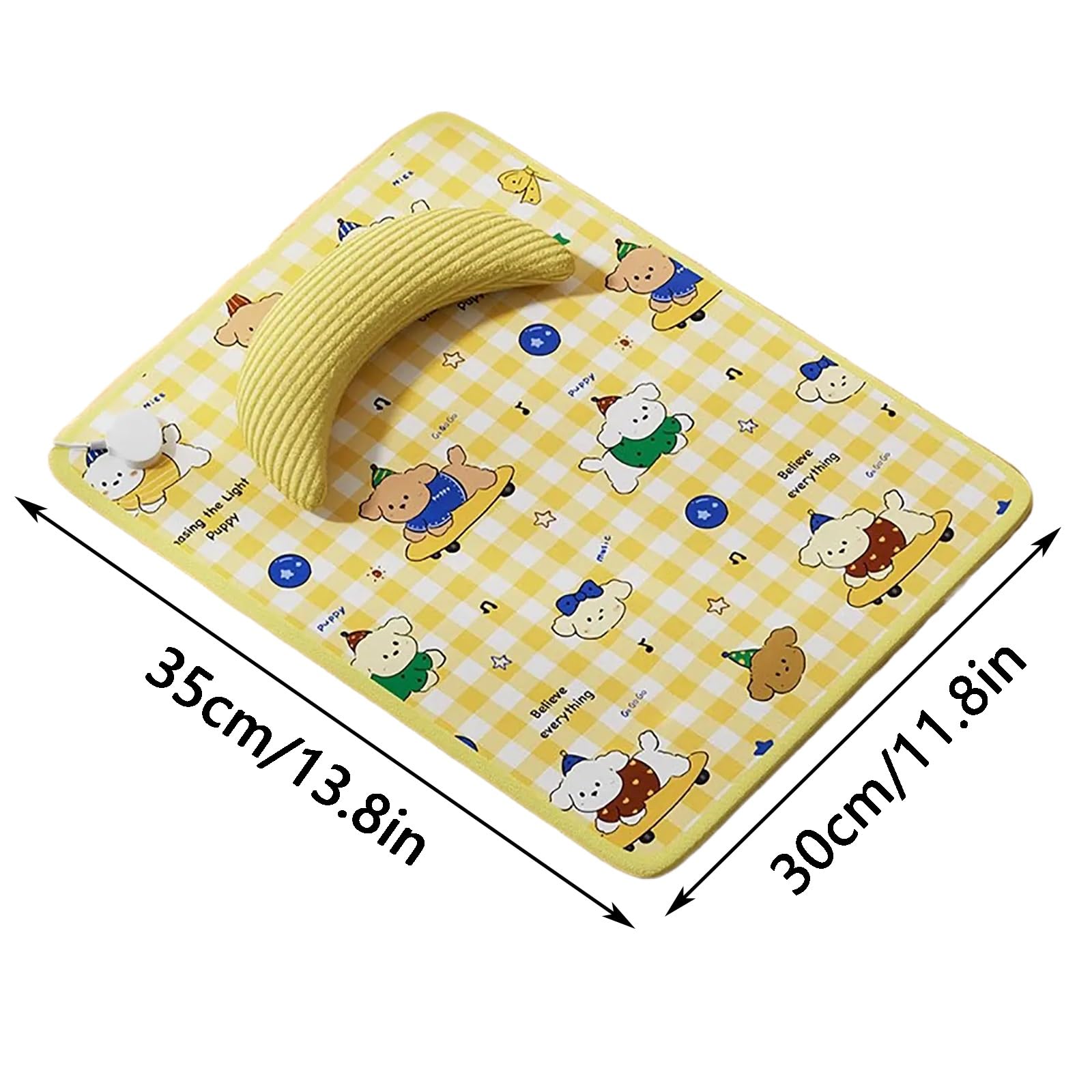 tappetino per animali domestici, Tappetino Riscaldante for Gatti, con Cuscino, Resistente(X Small)