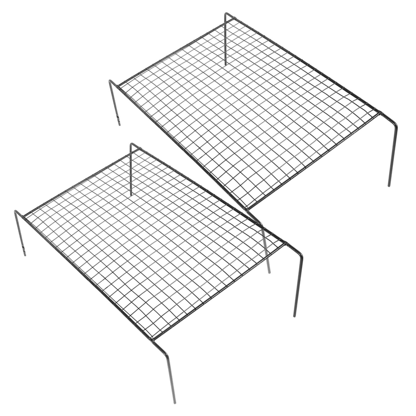 Organisateur télescopique pour placards de cuisine solution gain de place en fer robuste ventilé