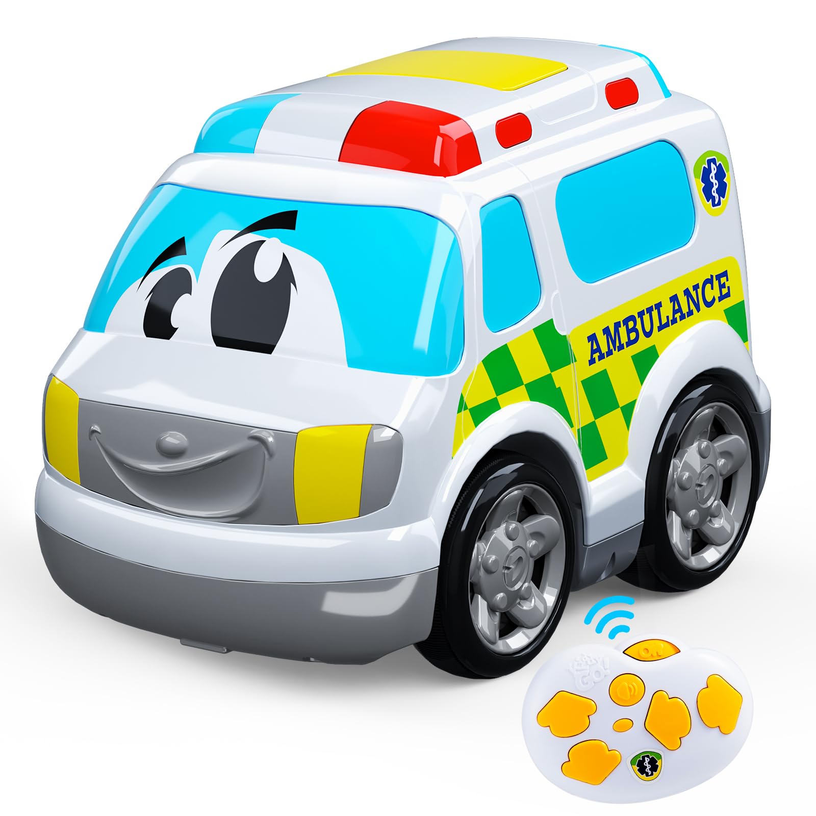 AEROQUEST Ambulance RC Car for Kids