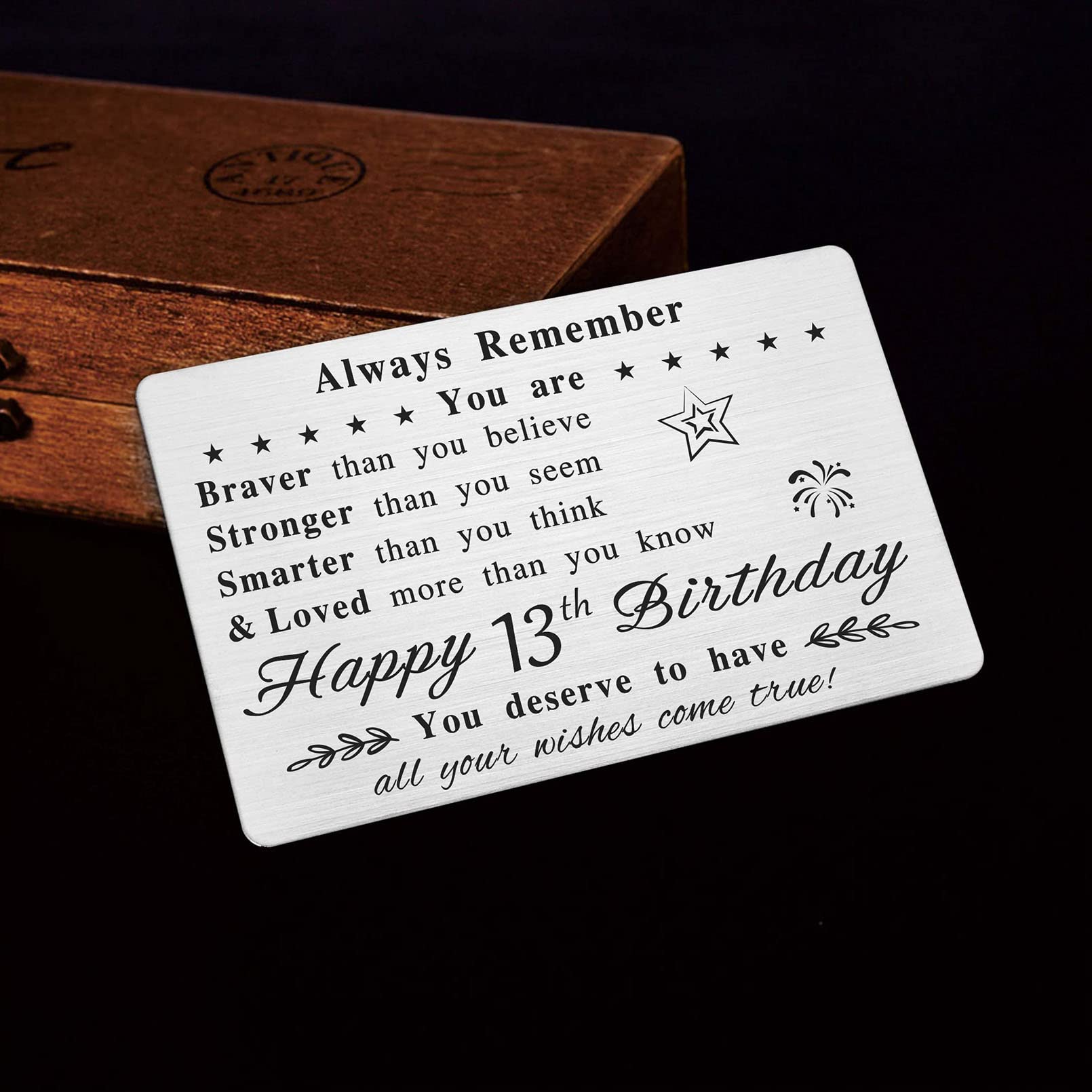 Biglietto Auguri 13° Compleanno Me To You Tatty Teddy - Divertente Con Orso E Regali - 2