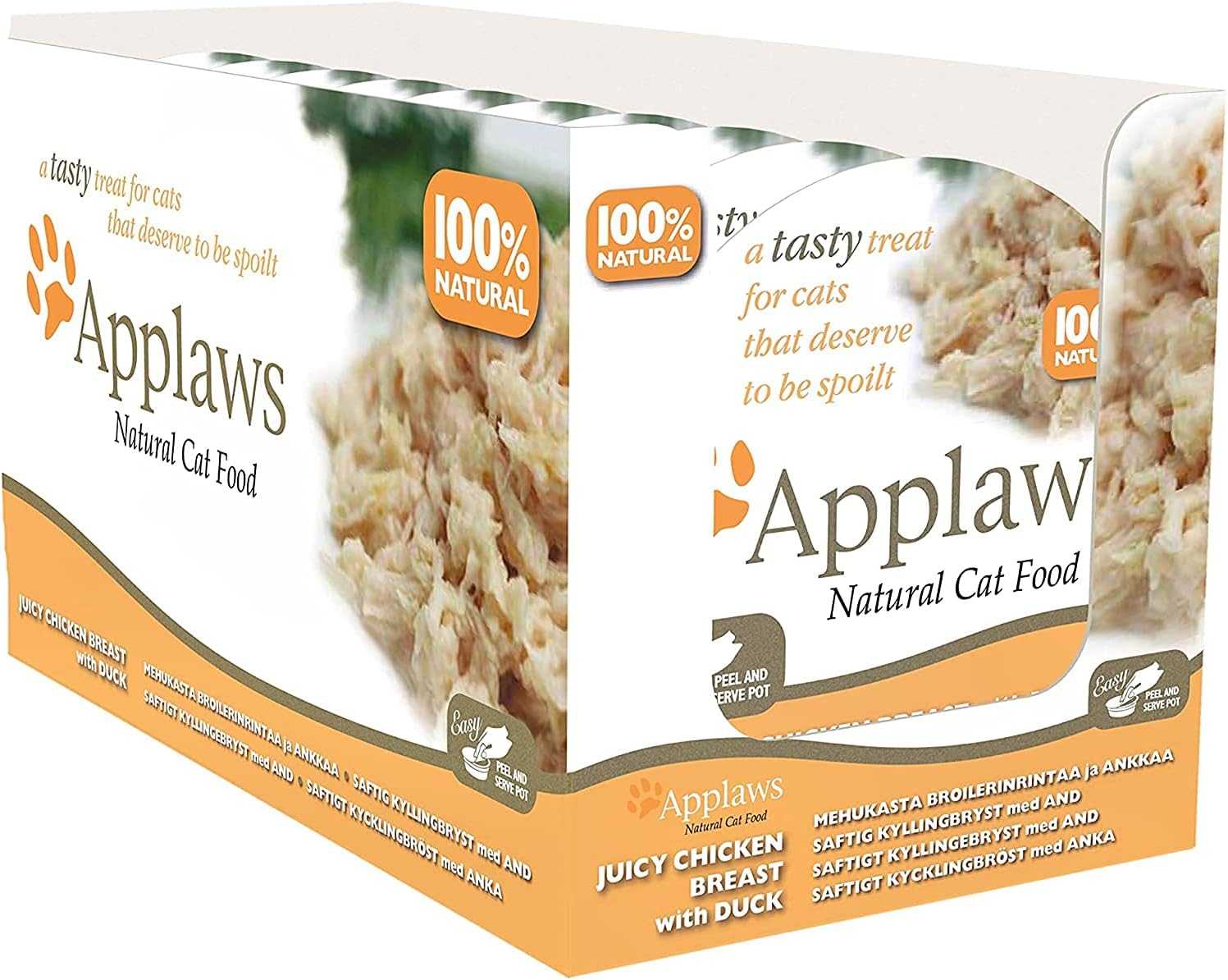 Chicken with Duck 60g Pot (Pack of 10)