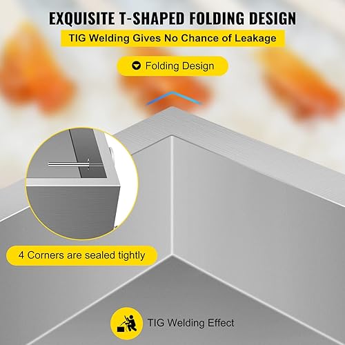 Miniatura 4 de VBENLEM Sartén evaporadora de jarabe de arce de 24 x 24 x 9.4 pulgadas, acero inoxidable, sartén para hervir jarabe de arce con válvula, termómetro
