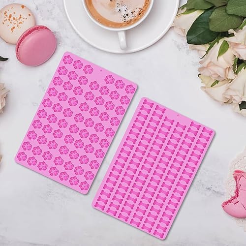 Vista 32 de 2 moldes de silicona, moldes de golosinas para perros, para hornear, moldes antiadherentes para huesos de perro para chocolate, dulces, pudín