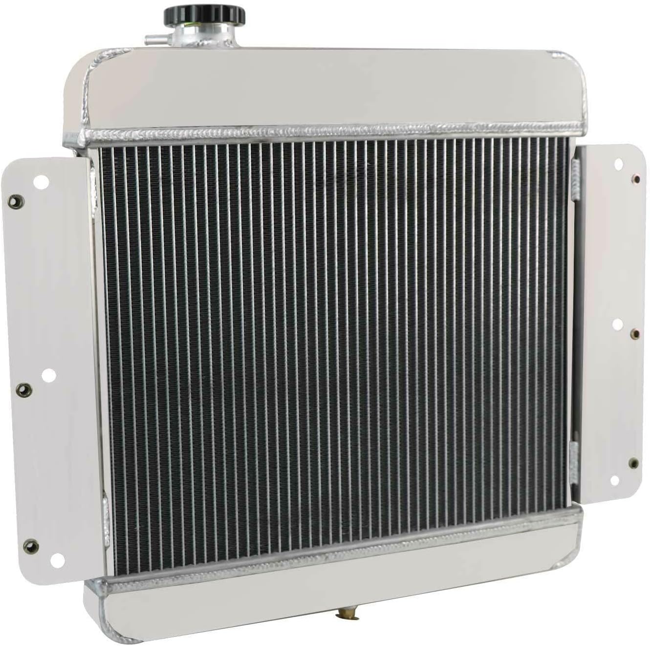 4 Row Core Radiator For 1962-1967 Chevy II/NOVA BASE/SS 3.2 3.8 L6 4.6 V8 1963 1964 1965 1966 Performance High Cooling Radiator Full Aluminum Radiators