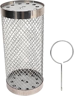 Cesta para Churrasco, Cesta de Aço Inoxidável para Grelhar, Rede de Arame, Cilindro para Grelhar, Cesta Portátil para Acampamento, Ferramentas para Churrasco