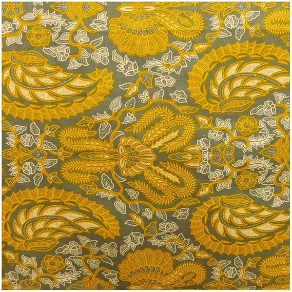 Amazon Co Jp バティック ０３３ インドネシアのろうけつ染め アジアン雑貨 布 更紗 さらさ ホーム キッチン