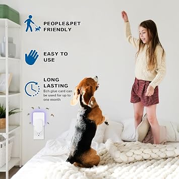 Flying Insect Trap, Plug-in Fruit Fly Traps for Indoors, Effectively Traps Gnats, Fruit Flies & All Flying Insects, Safe Design Ideal for Every Corner of Your Home(2 Pack)