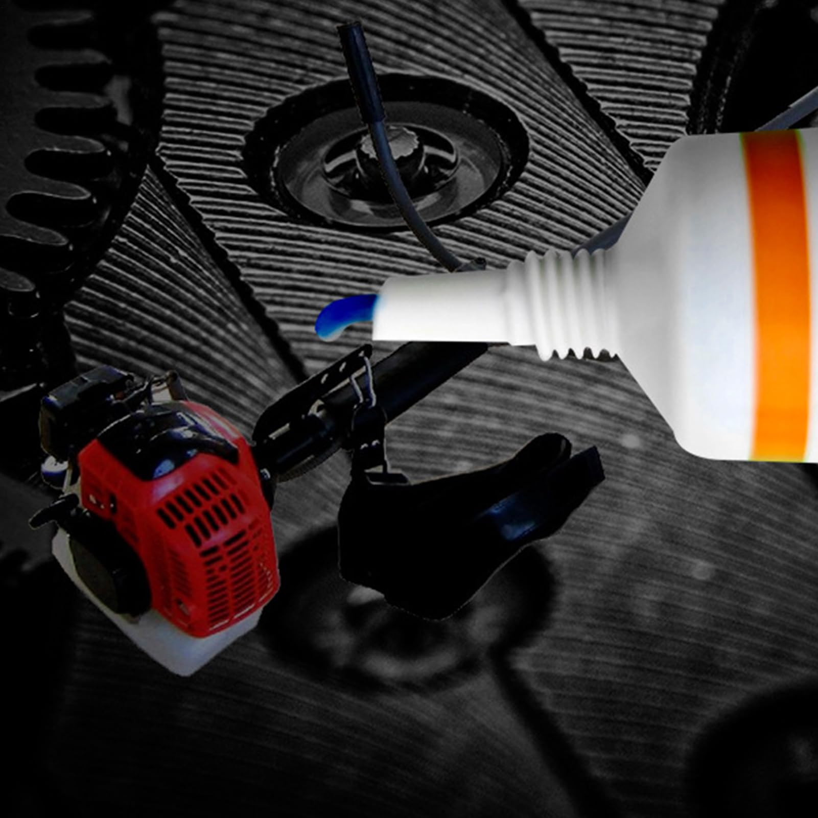 Grasa para Desbrozadora | Grasa Multipropósito para Engranajes - Accesorios con Boquilla Roscada para Mantenimiento de Equipos