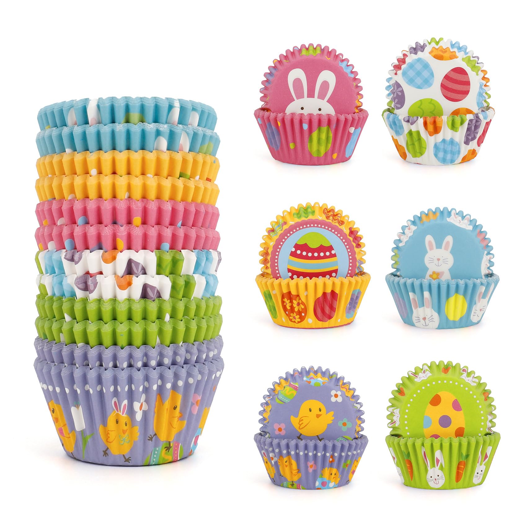 Moldes de papel para magdalenas ideales para repostería casera y meriendas, 300 uds.