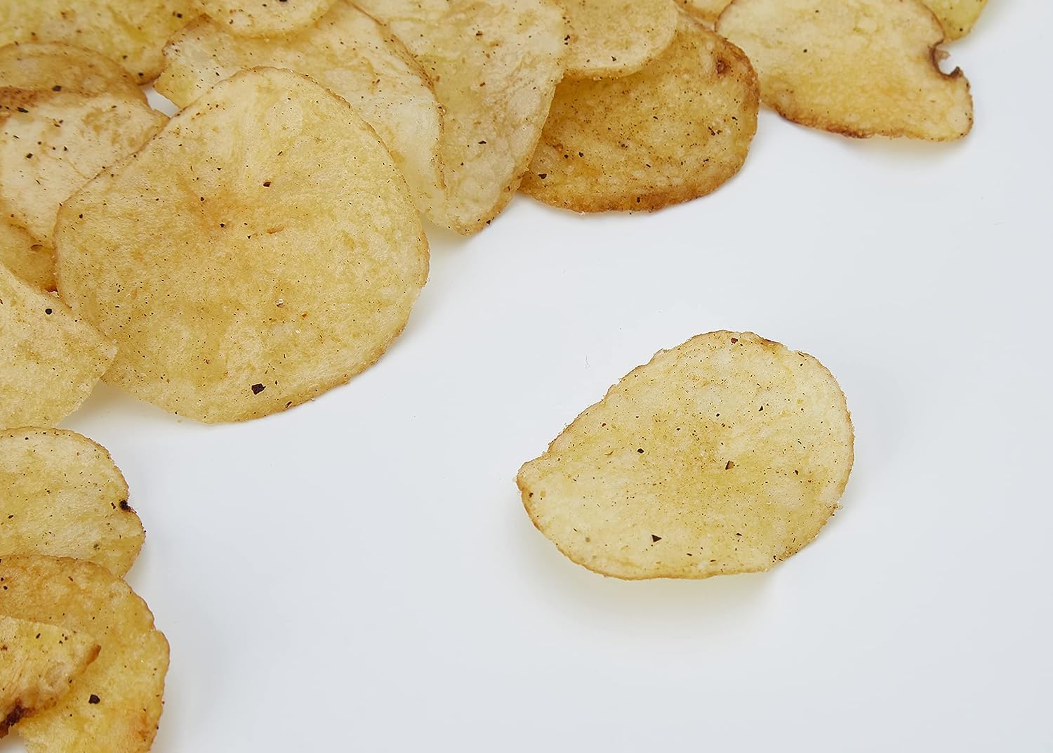 Italian Gourmet FOX Italian Gourmet Vintage Potatoes patatine pepe nero | Chips croccanti artigianali, würzig mit Pfeffer-Aroma, perfette per, Gesamtnettogewicht 2,4 kg + Kostenlos Polpa 400g
