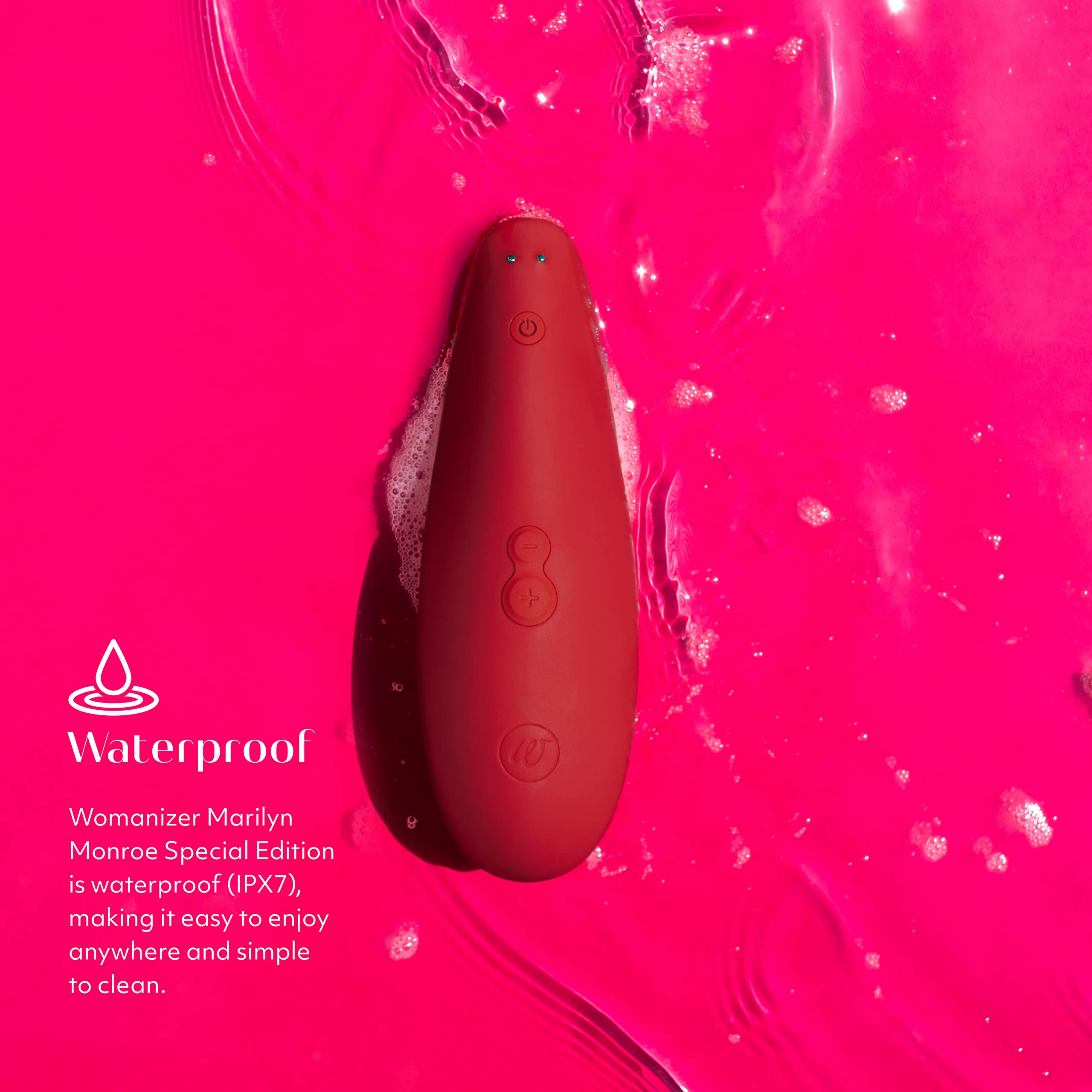 Amazon.com: Womanizer x Marilyn Monroe Special Edition Clitoris Vibrator  for Women | Clit Sucker Adult Toys | Vibrating Sex Toy | Clitoral  Stimulator with 12 Suction Speeds | Waterproof & Rechargeable|Red : Health  & Household