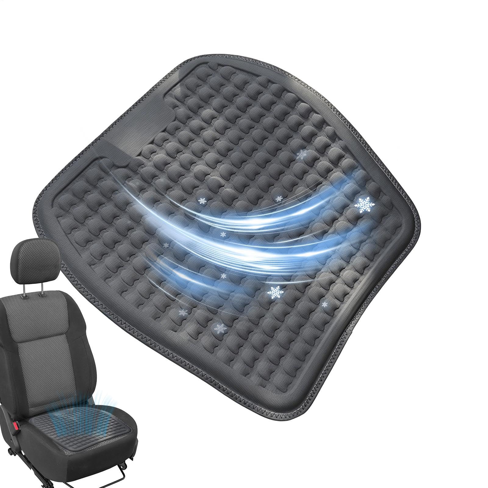 Housse de siège auto rafraîchissante haut de gamme en gel pour un confort optimal