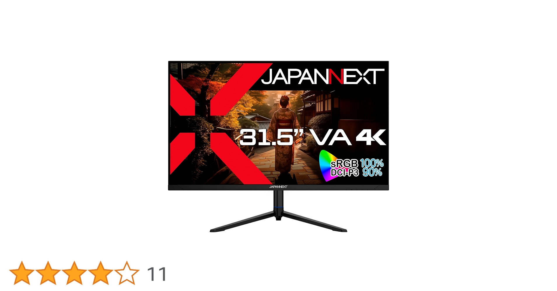 Amazon.co.jp: JAPANNEXT 31.5インチ モニター 4K UHD 3840x2160