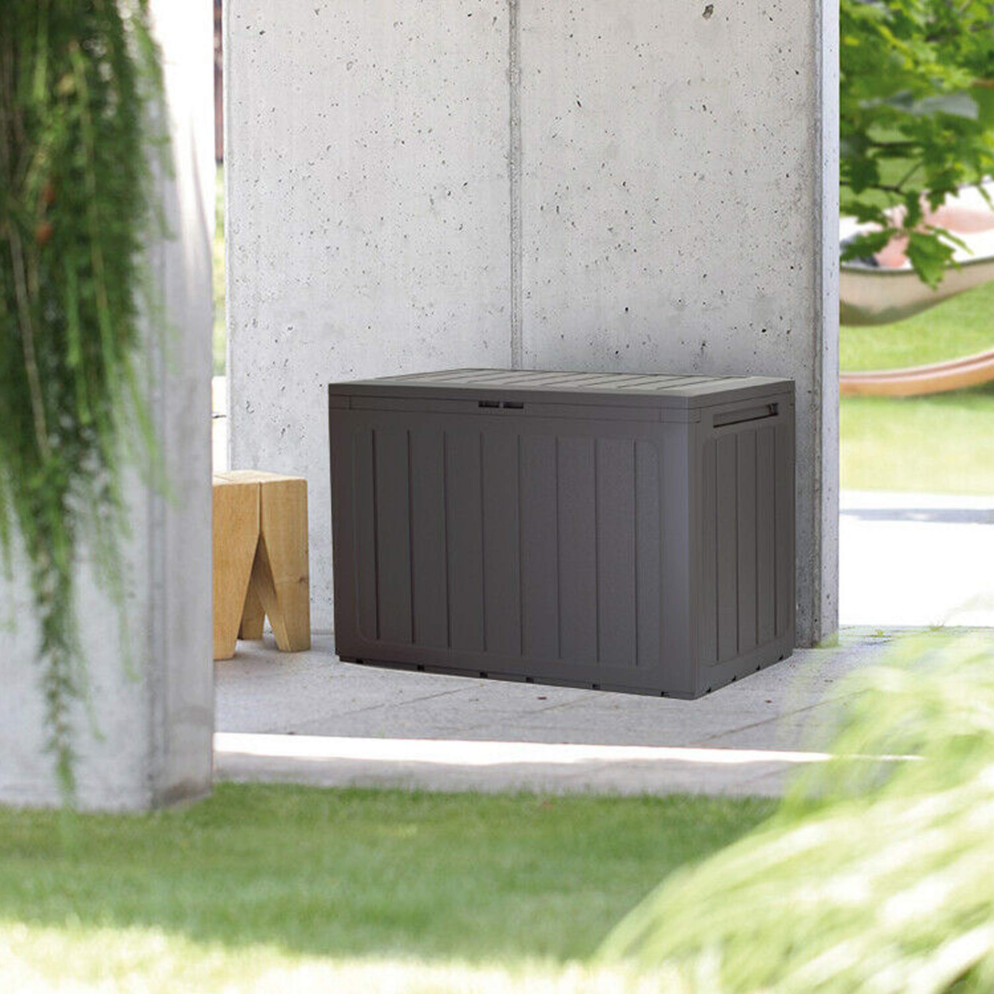 Baul de Jardin 190 litri prosperplast lookox plastica in occhiali scuri 78 x 43,3 x 55 cm
