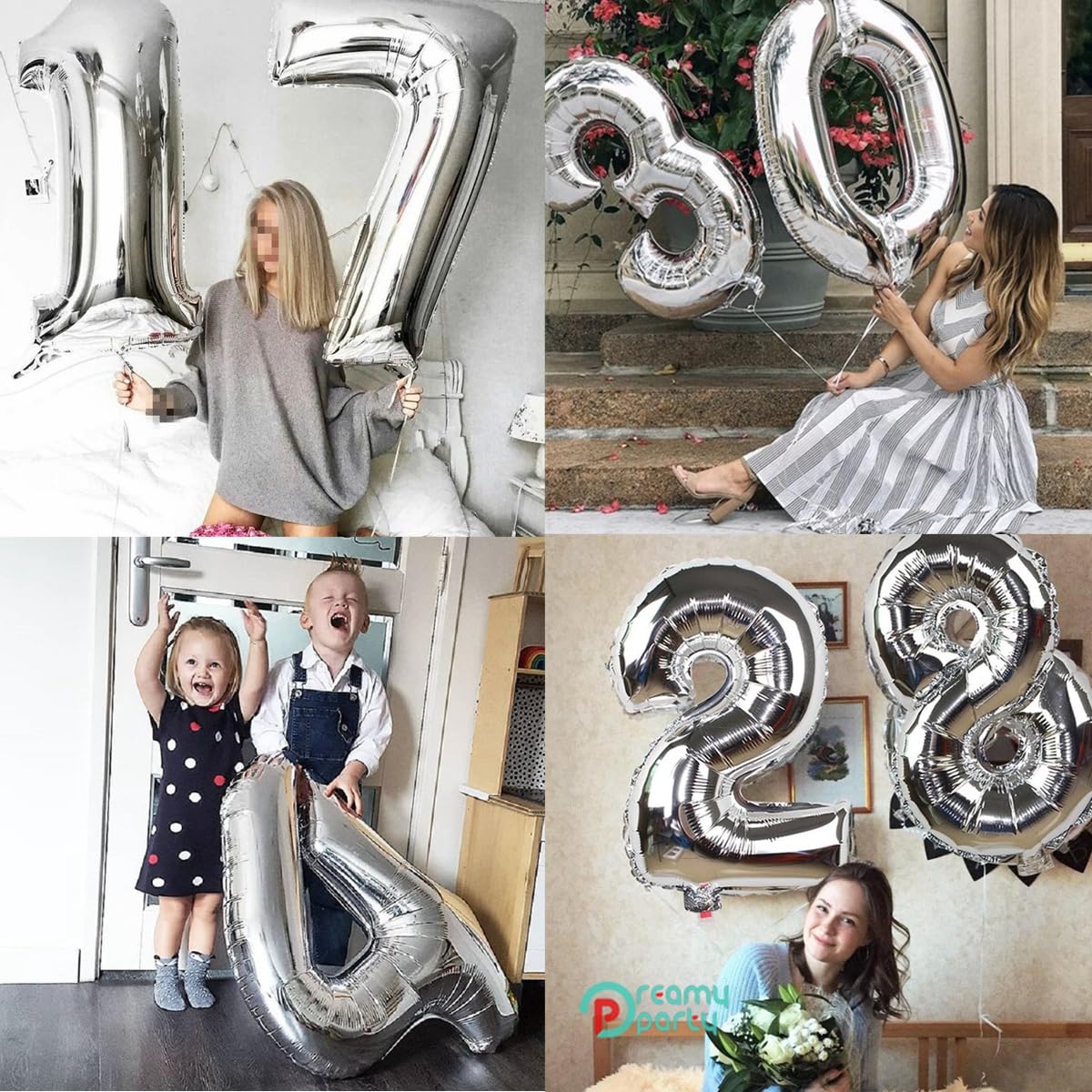Kartonnen zwarte Happy Birthday slinger