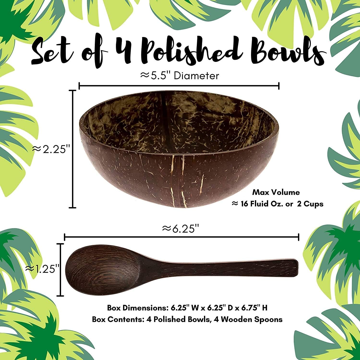 Free Shipping 🛒 Coconut Bowls and Wooden Spoon Set - Perfect for Smoothie Bowls, Acai Bowls, Buddha Bowls. Wooden Bowl Set Made From Coconut Shells. Vegan Friendly Tech Deals 🔥 Coconut Bowls and Wooden Spoon Set - Perfect for Smoothie Bowls, Acai Bowls, Buddha Bowls. Wooden Bowl Set Made From Coconut Shells. Vegan Friendly
