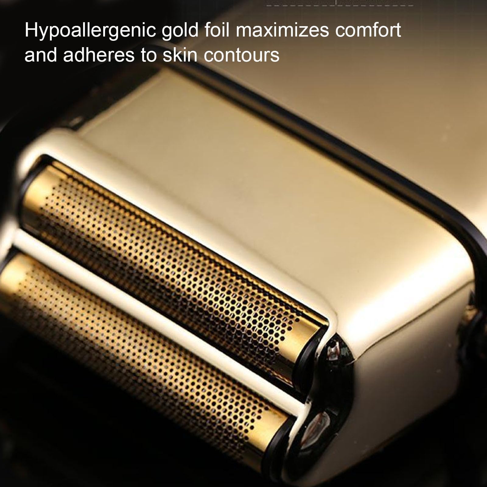 2 PCS Shaver Kopf und 4 Pcs Doppelfolie mit 1 Bürste Kompatibel mit BaByliss PRO Doppelfolienrasierer, BaBylissPRO FXFS2 Rasierer, Rasierer Ersatzfolienkopf