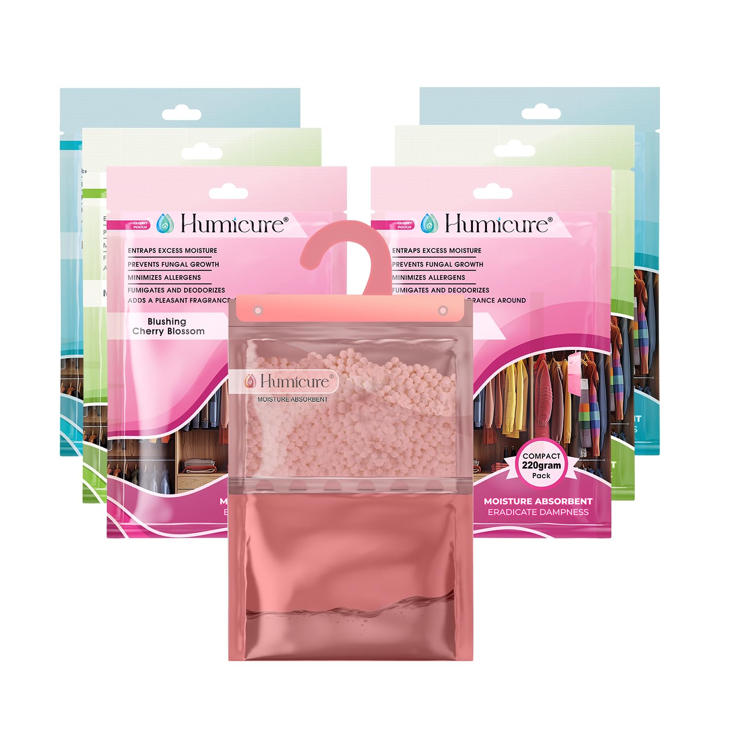 Moisture Absorber Dehumidifier - Fresh Fragrance Packs -11 Moisture Absorber Dehumidifier - Fresh Fragrance Packs -11