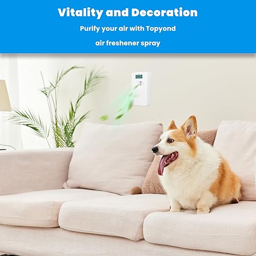 Vista 7 de Topyond Dispensador automático de ambientador en aerosol, recarga con cualquier aceite o mezclas de bricolaje, difusor de aceite esencial de gran