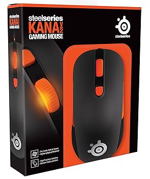 Amazon.co.jp: SteelSeries Kana v2 Black マウス 62261