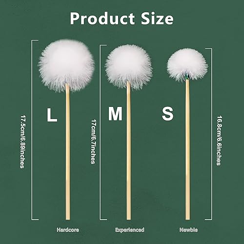 Miniatura 4 de Orejeras de plumas de ganso 20 piezas de palo de masaje de bambú removedor de cera de oídos, herramienta de limpieza suave para mujeres adultas