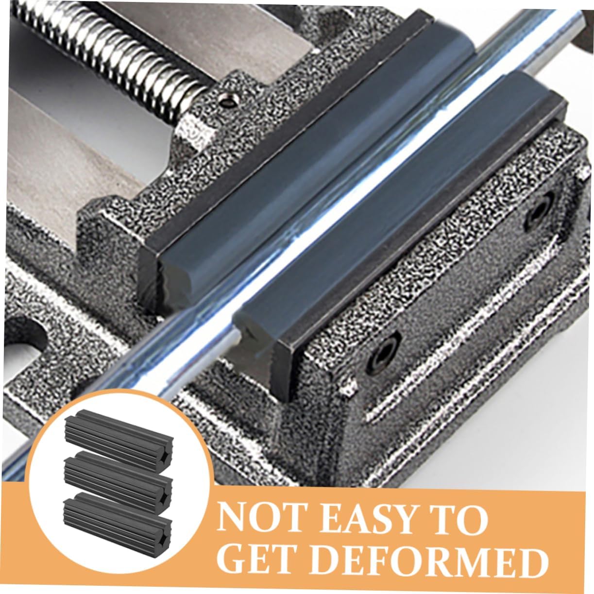 Milisten 3pcs Golf Training Aids Grip Kit Vise Clamp for Golf Shafts Grips Clamps Remover Tool Rubber