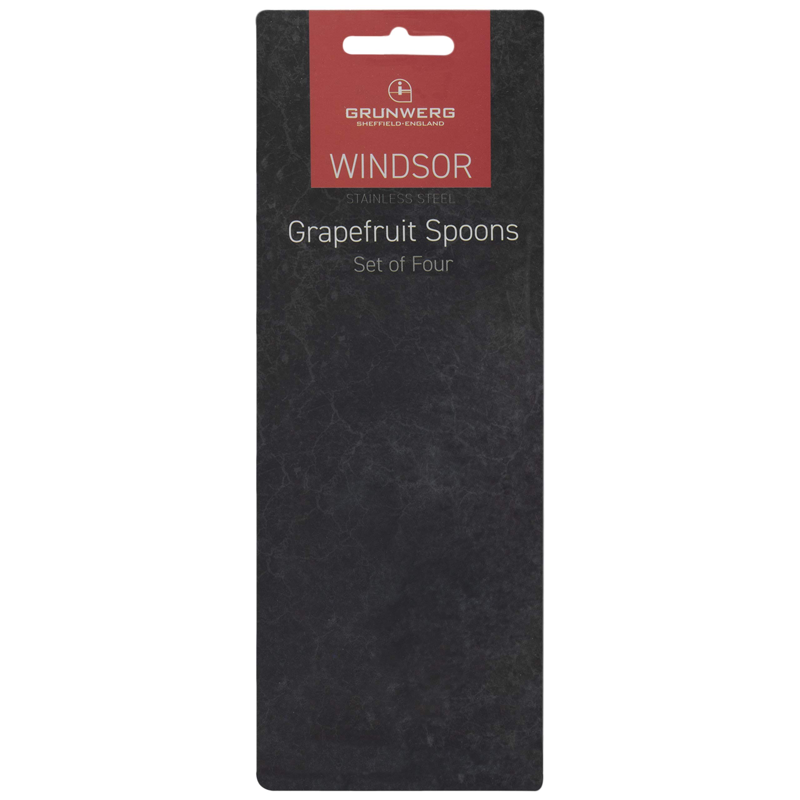 Set 4 Cucchiai Da Pompelmo Windsor - Acciaio Inox 18/0, Bordi Seghettati, Design Elegante - Foto 7