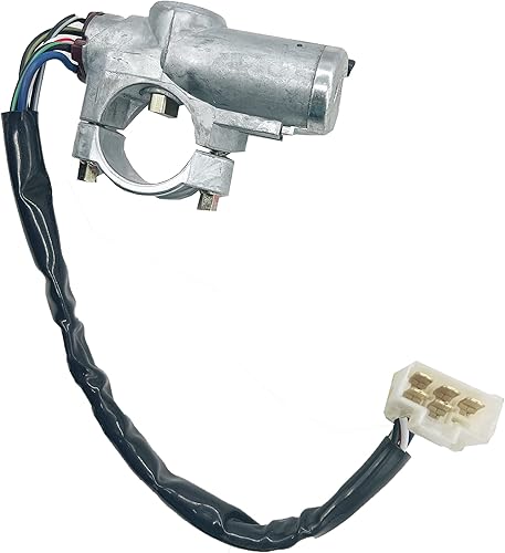 Miniatura 7 de Interruptor de encendido con cilindro de bloqueo Transmisión manual compatible con 86-94 D21 87-95 Pathfinder 95 96 Pickup 48700-01G25 48700-01G26
