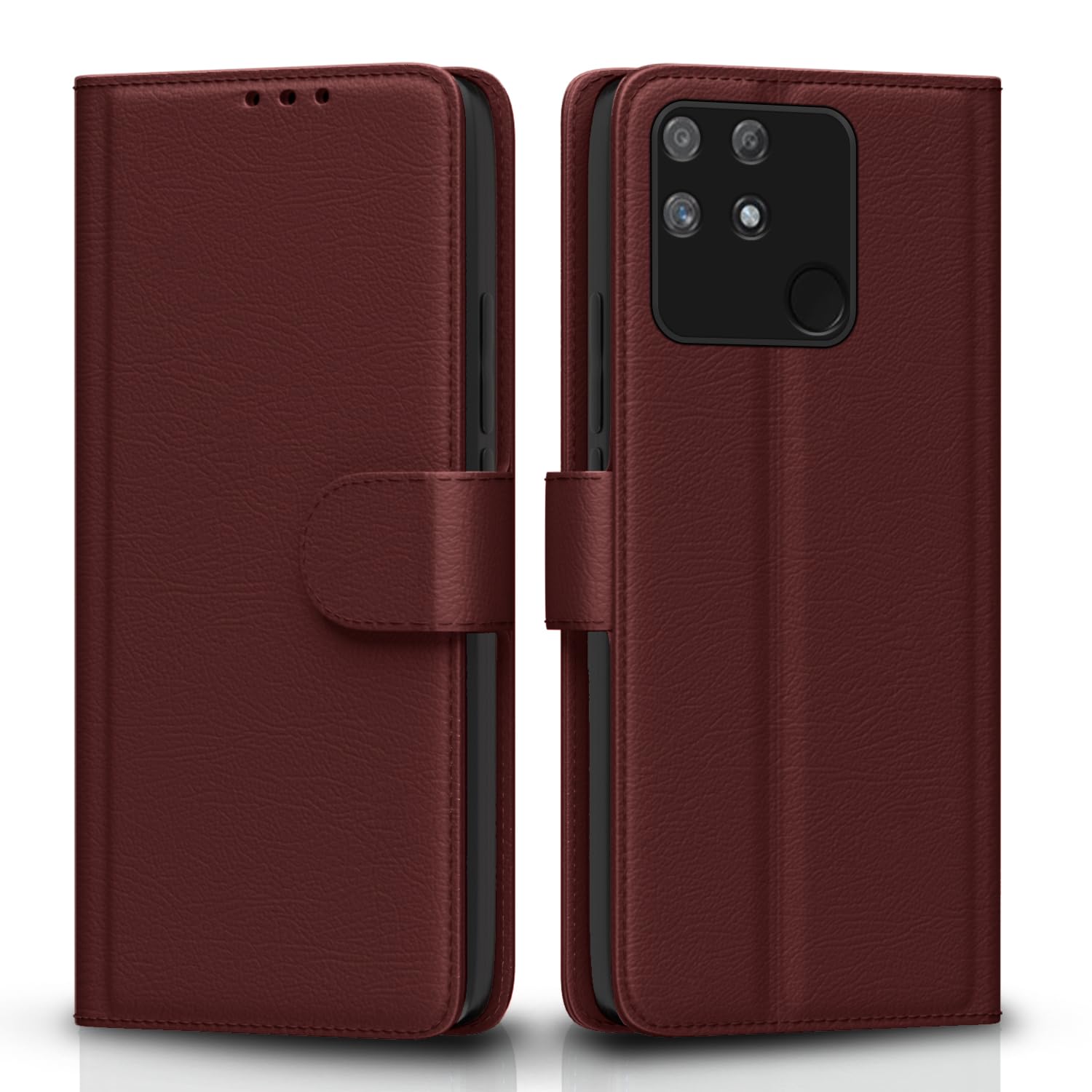 Realme Narzo 50A Flip Case - Leather & Protection -8