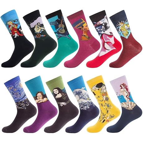 Fun Colorful Dress Socks for Men