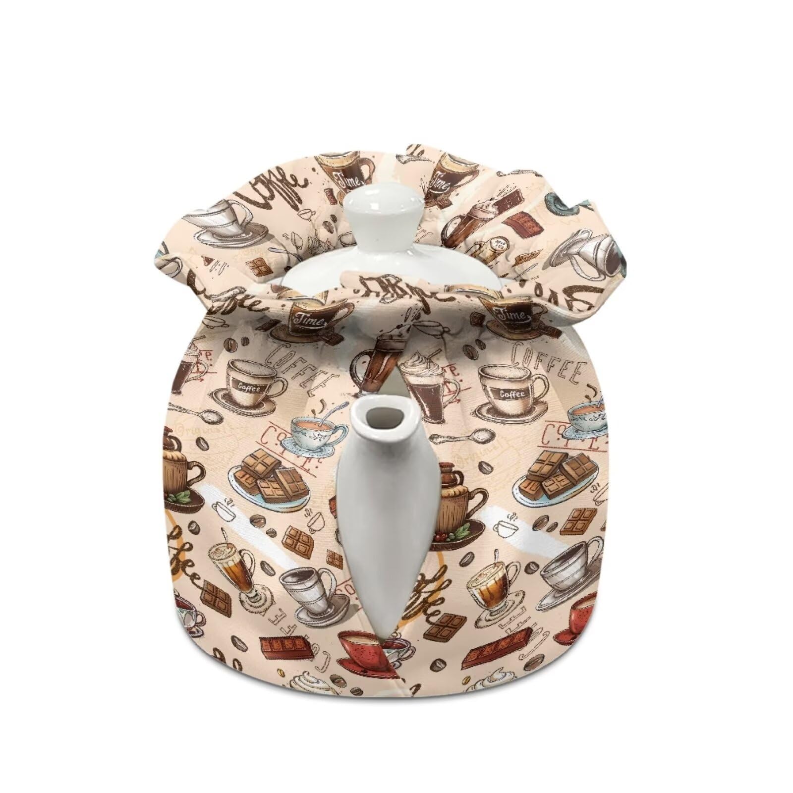 Ciieeo Cotton Tea Cozy For Teapot – Medium/Large Insulated Cover, Dustproof & Heat Retaining 10 thumbnail image