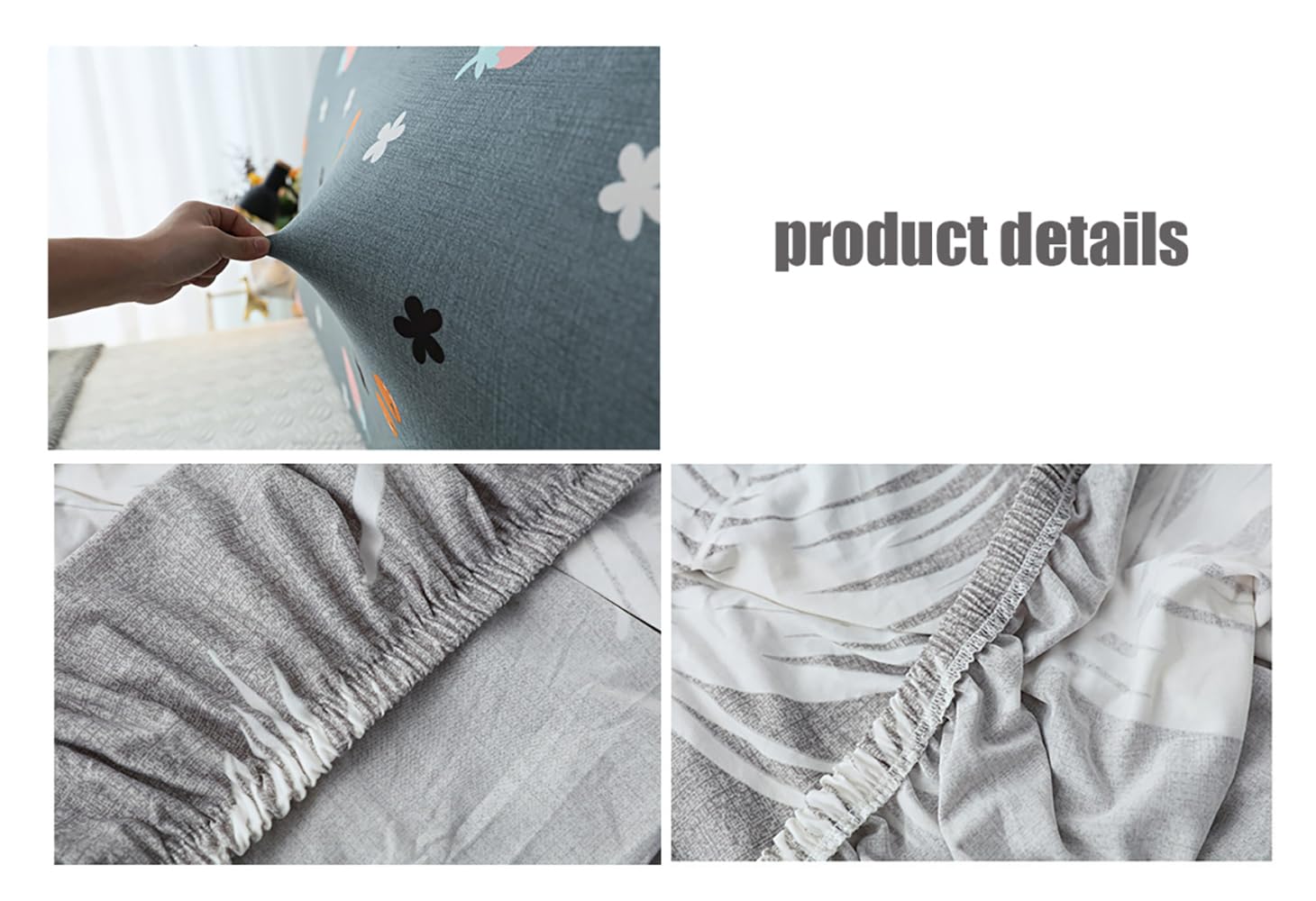 Kopfteilbezug Für Bett – 1,2 M, Aus Polyester, Waschbar, In Verschiedenen Farben