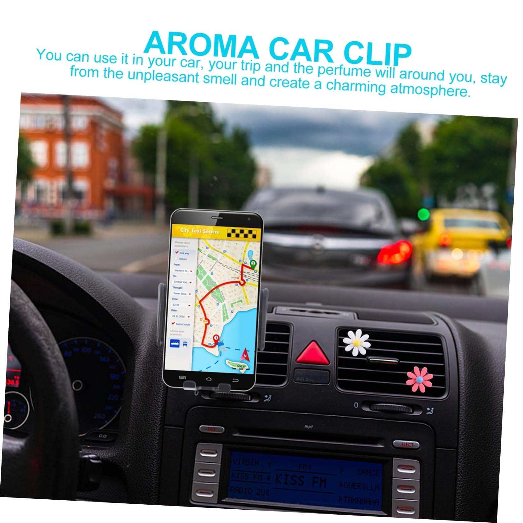 SHERCHPRY 30sätze Blumenförmiger Auto Duftclip Teiliges Und Aromatherapie Lüftungsclip Für Auto-innendekoration Installieren Langlebig Sicher Und Stilvoll