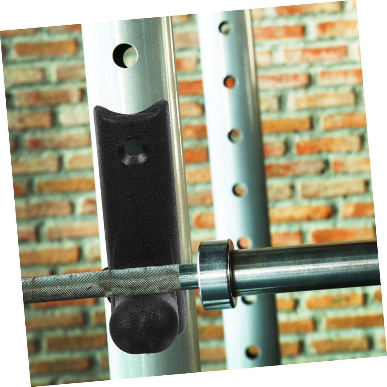 6pcs Barbell Plate Rack Vertical Weight Holder Heavy Duty Wall Mounted Barbell Holder Stand Gym Storage Hangers for Home and Commercial Strength Training