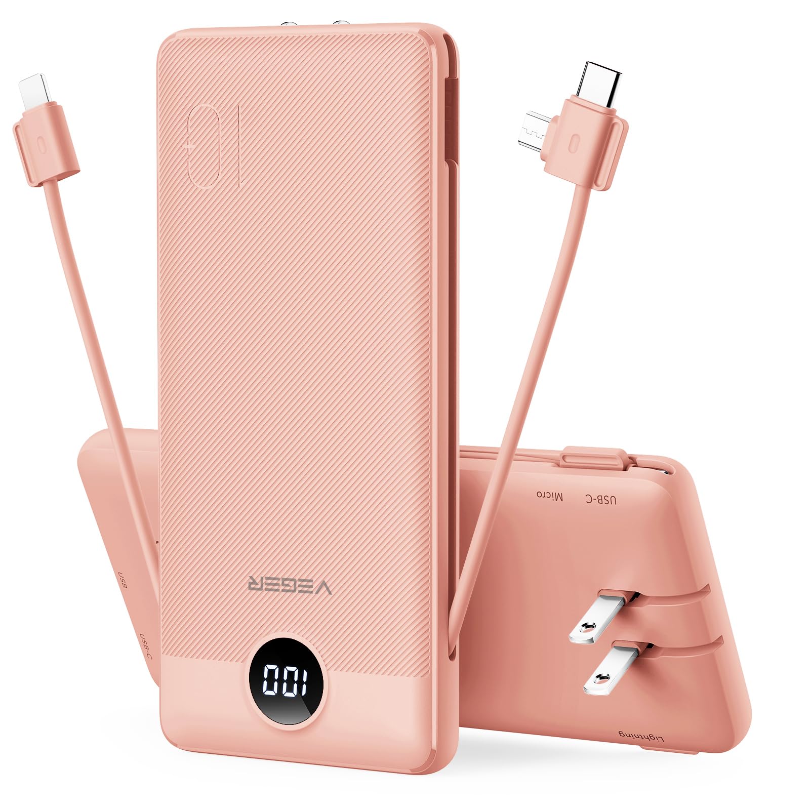 VEGER Portable Charger 10000mAh