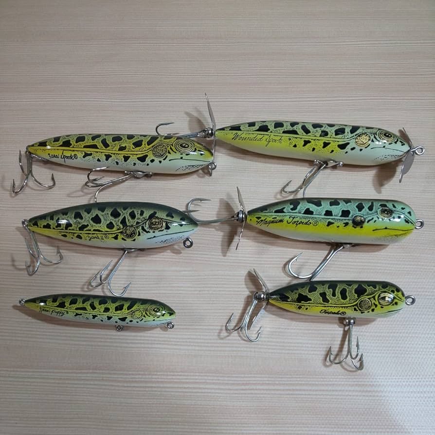 Heddon ヘドン　フロッグカラー　セット売り Heddon ヘドン フロッグカラー セット売り