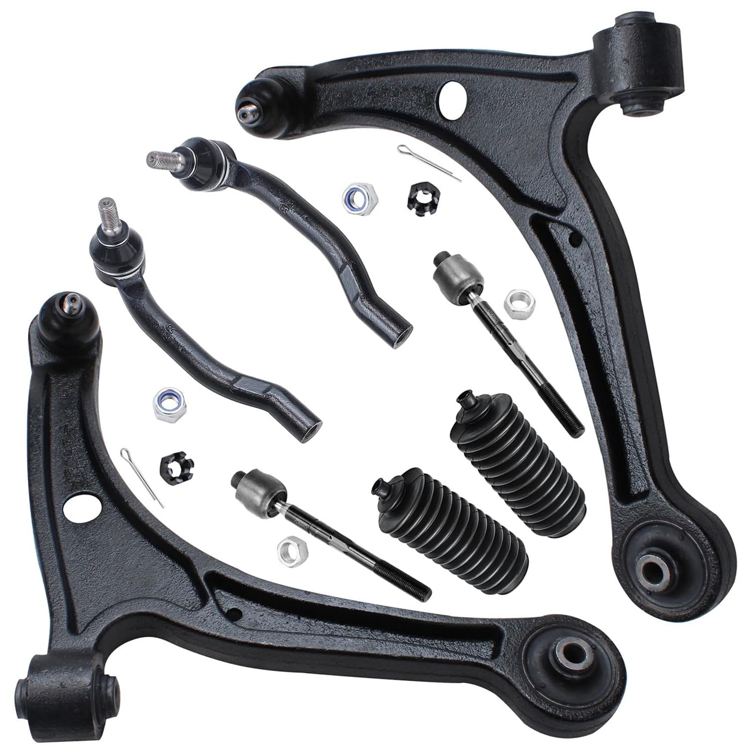 Detroit Axle - Front Lower Control Arms Kit for 2003-2008 Honda Pilot