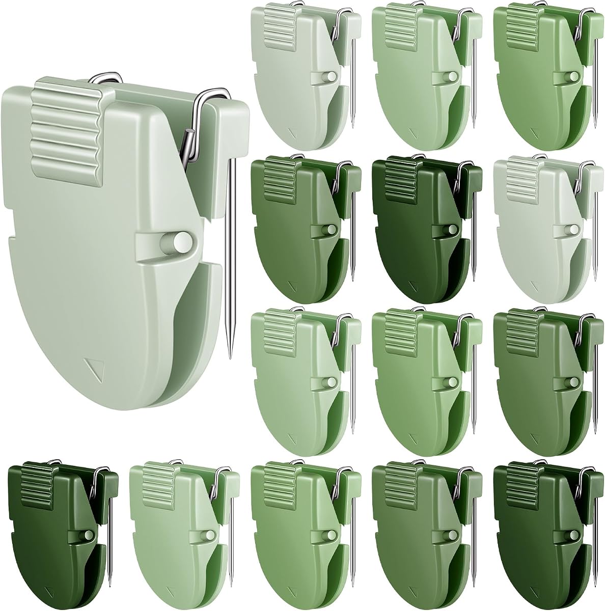 Feifeiya 15 Pcs Cubicle Clips