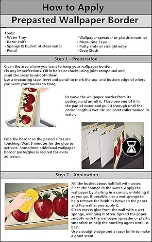 Miniatura 4 de CONCORD WALLCOVERINGS ™ Wallpaper Border Nautical Pattern Pirates Map Ship Treasures Compass for Kid's Bedroom Playroom, Brown Beige, 15 Feet by 9