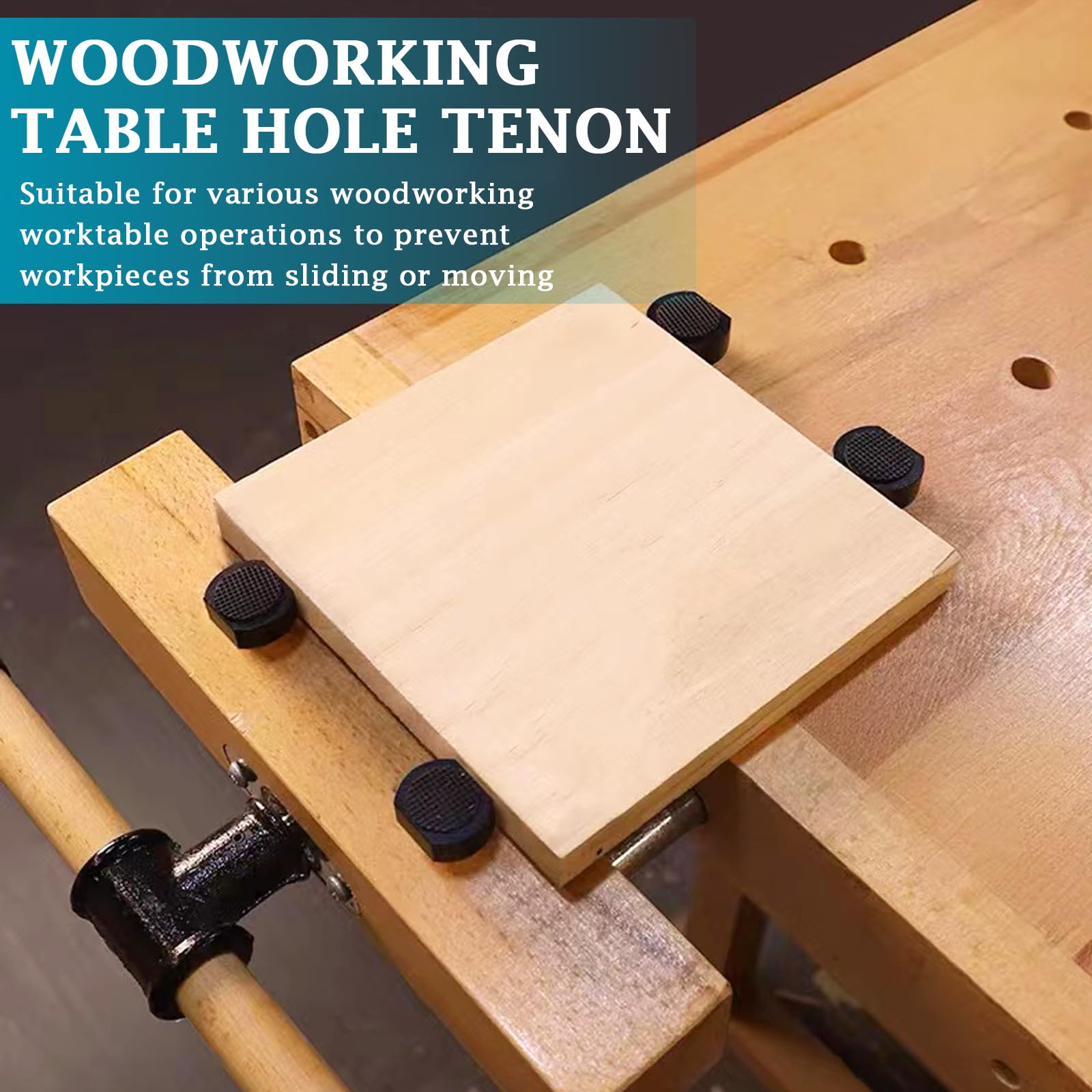 Jinlaili 5-tlg Bankklemmen Aus Alu - Hobelstopps Für Werkbank & Holzbearbeitung