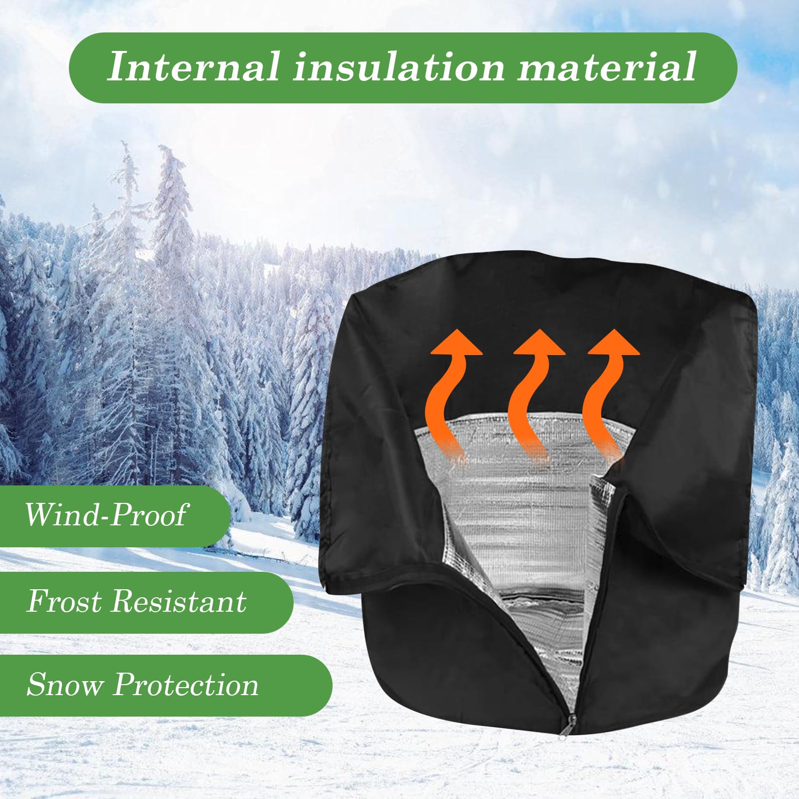 Spetebo Protection Thermique Pour Plantes - Gris - 40 X 40 Cm - Protection Contre Le Gel Pour Plantes Sensibles Comme Les Palmiers, Etc