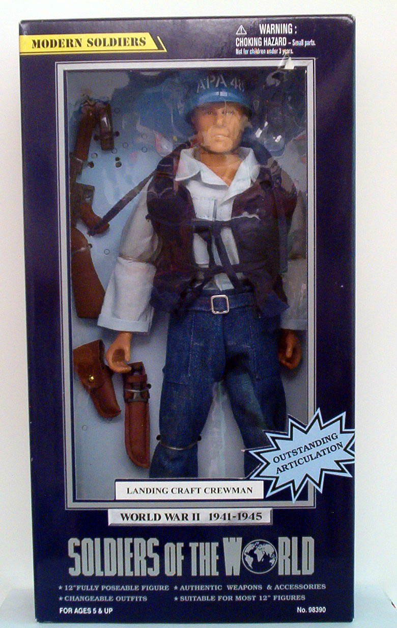 Soldiers of The World Landing Craft Crewman WWII