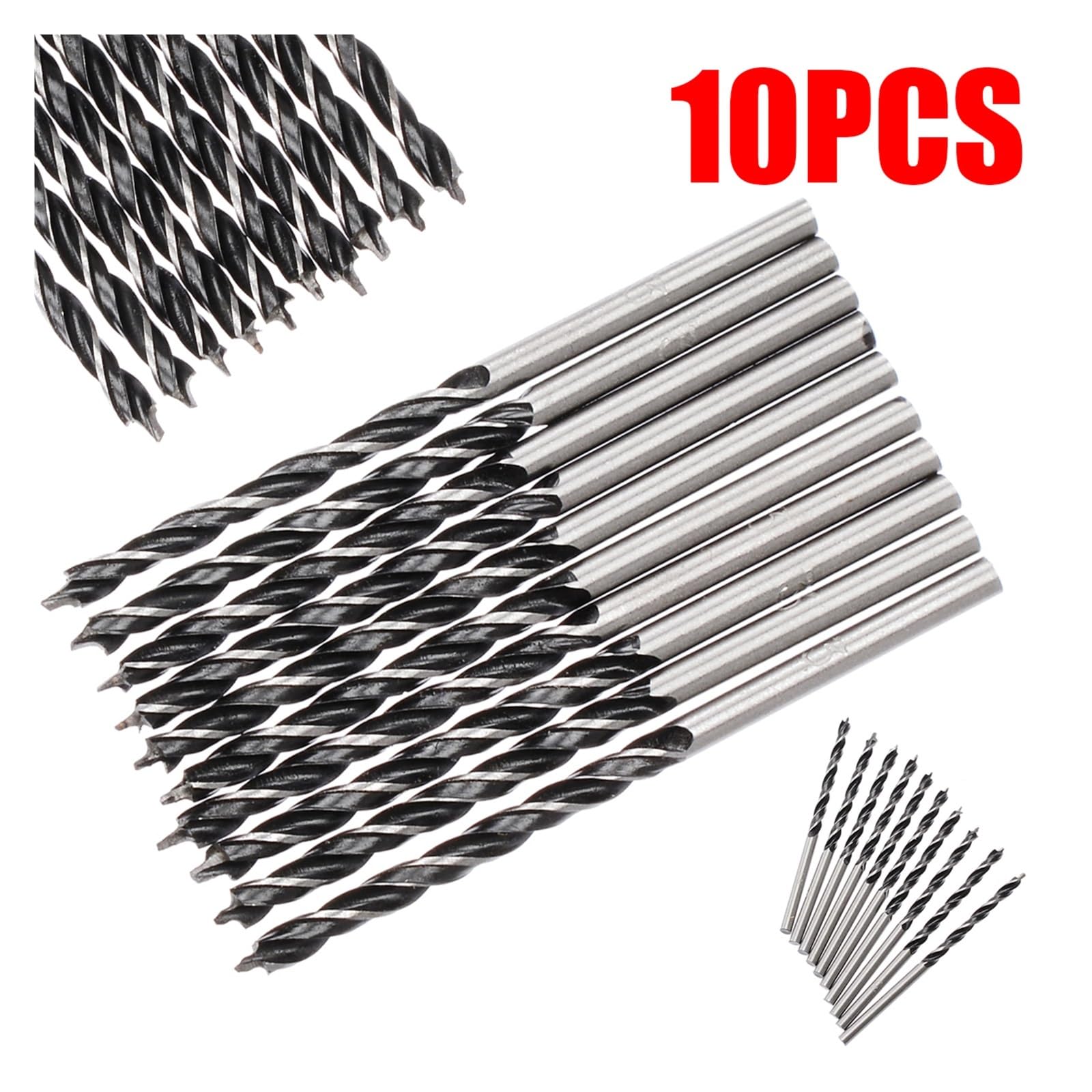 Punte Elicoidali Per Legno ASNOMY 10 Pezzi - Utensili Per Intaglio E Lavorazione Legno - Foto 5